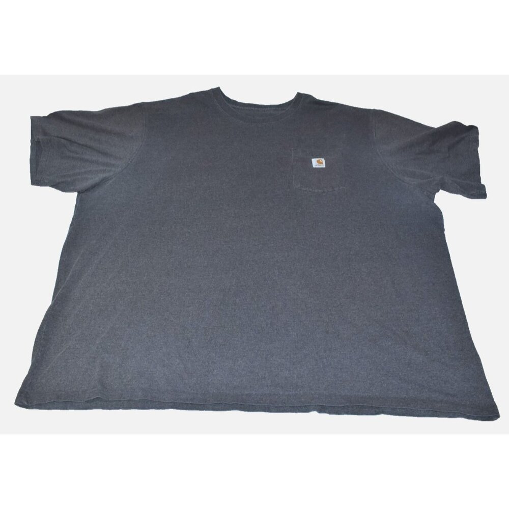 Carhartt Men’s Shirt Size 5XL Gray Original Fit Heavyweight Workwear Pocket Tee